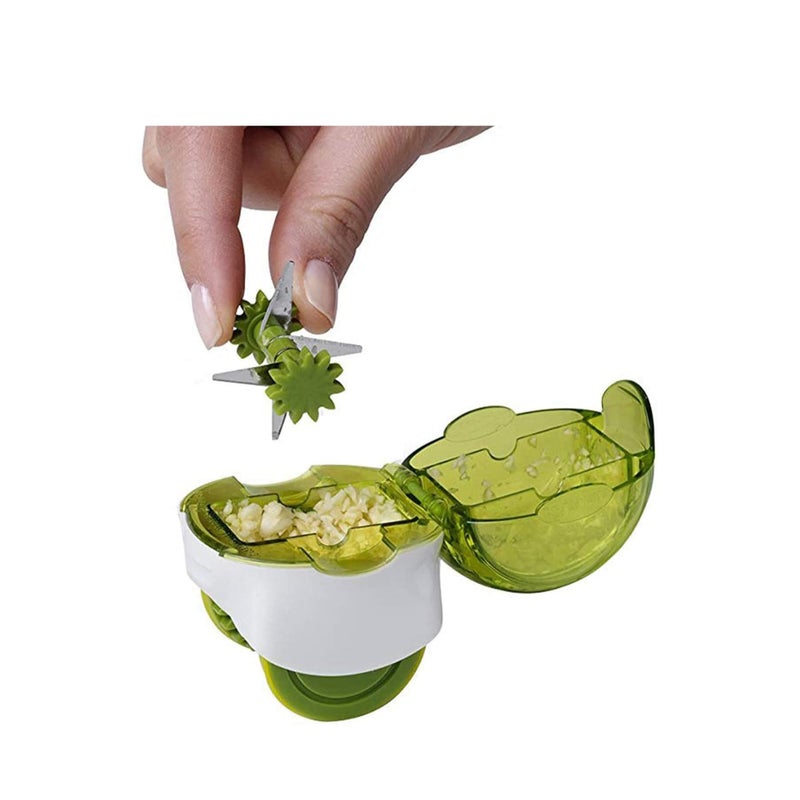Barakah Manual Roller Garlic Chopper, Garlic Grinder, Garlic Press, Garlic Kitchen Gadget Best Rolling Garlic Chopper Easy to Use and Clean - Image 1