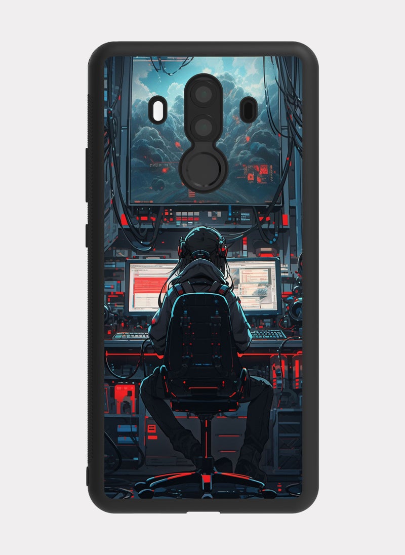 بكسلات كفر هواوي ميت 10 برو هاكر مبرمج قيمر رمادي - Image 1