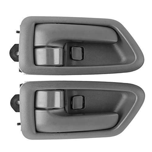 NPAUTO Inside Interior Door Handles Pair Front Rear Driver Passenger Side Replacement for 1997 1998 1999 2000 2001 Toyota Camry Gray - Image 1