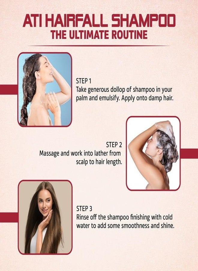 Sabates Anti-Hairfall Shampoo For Strong, Smooth and Silky, Anti Dandruff Shampoo|Shampoo For Smoother Soft, Shiny Hair, Hair Growth, Treat Hair Fall, | Enriched with advanced quality ingredients - Image 4