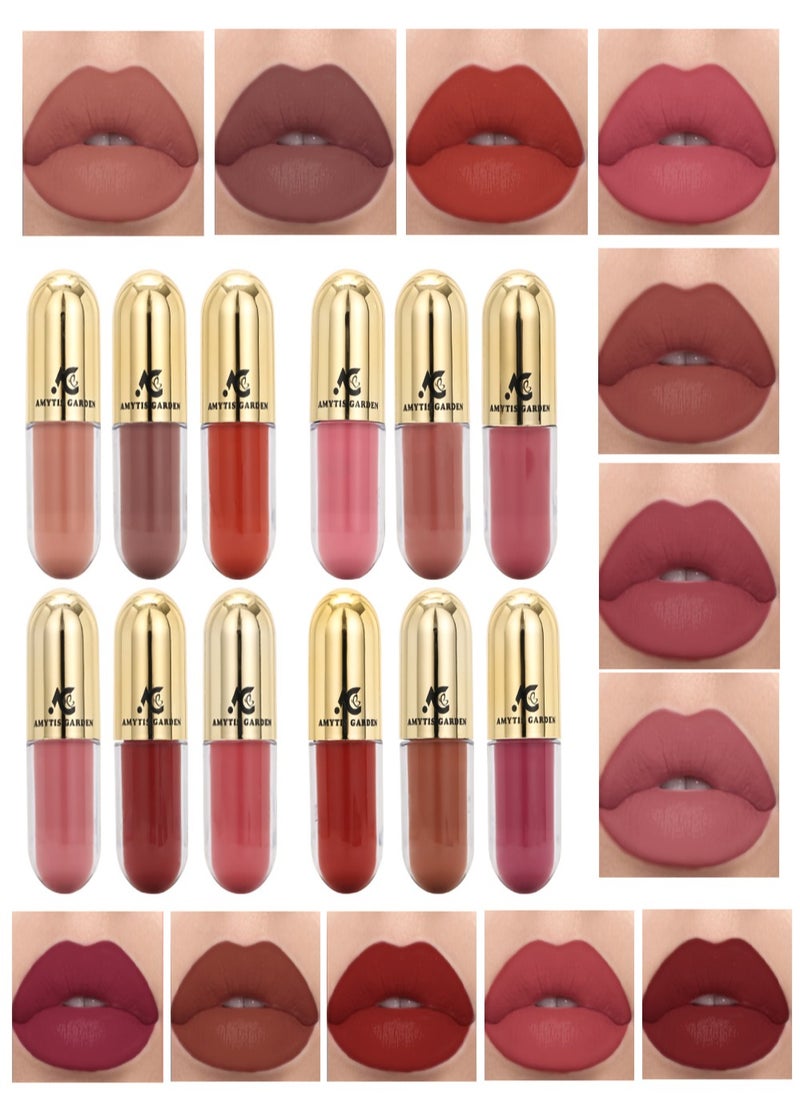 Mini Meet Matt Liquid Lipstick Set 12colors - pzsku/ZEEAA4DFC6DB2C0637ECDZ/45/_/1720435326/dab5644d-35f7-480e-bbee-8c45d1e7fa06