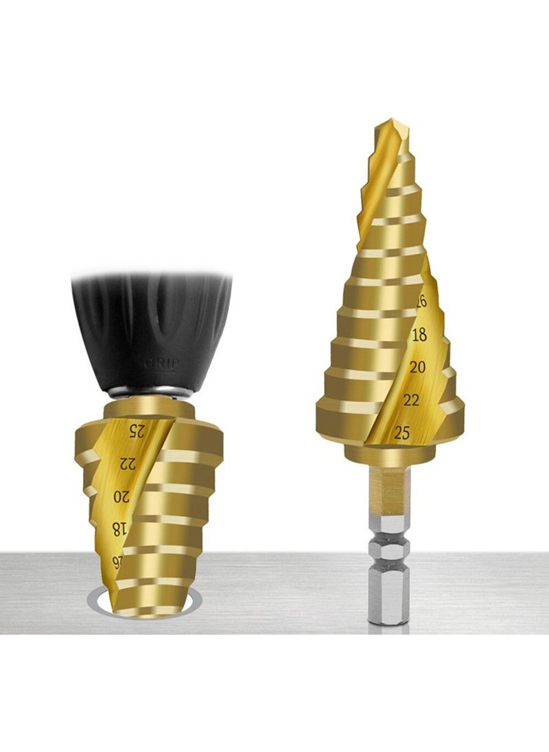 Kafenn Metal Aluminum Wood Plastic Stepped Drill Bit 4-12 mm  - Image 2