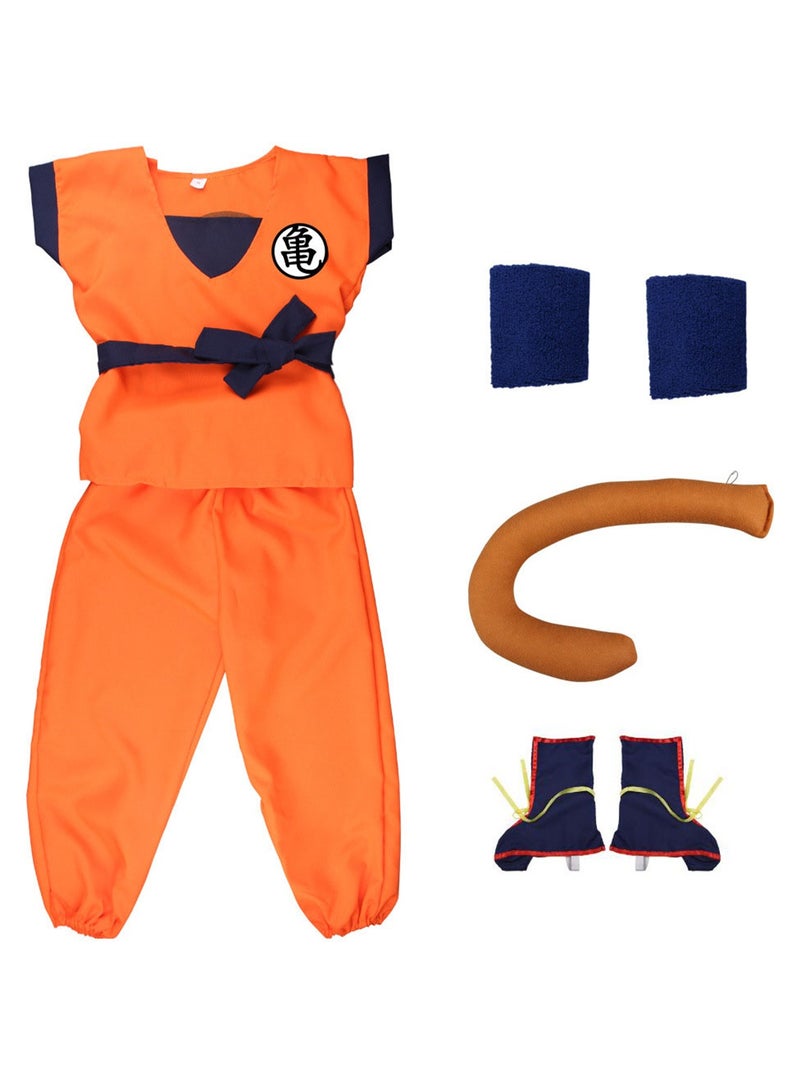 COS costume Dragon Ball Super Saiyan Sun Wukong performance clothes dress up - Image 3