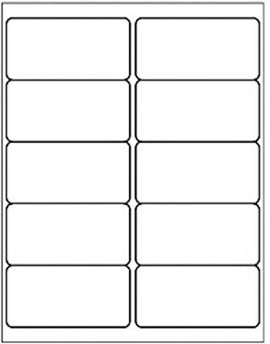 BESTEASY 2x4 Shipping Labels, FBA 10 Up Address mailing Labels, 100 Sheets Sticker Labels Compatible Laser/InkJet(1000 Labels) - Image 1