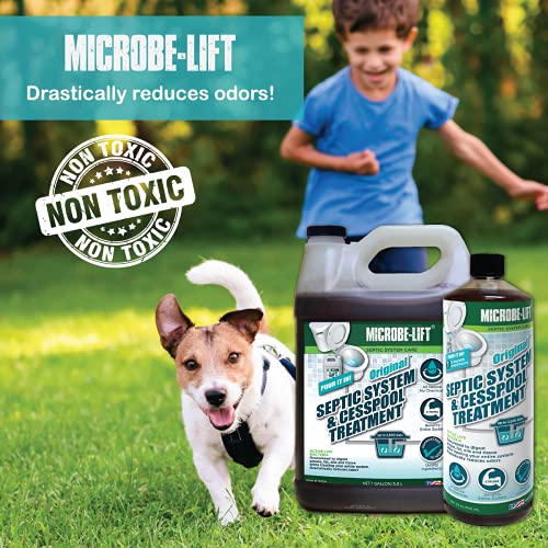 Microbe Lift MICROBE-LIFT Septic Tank and Cesspool Treatment Enzymes - 6 Month Supply - Bacteria Digests Grease, Fats, Oils and Tissue, 32oz - Image 3
