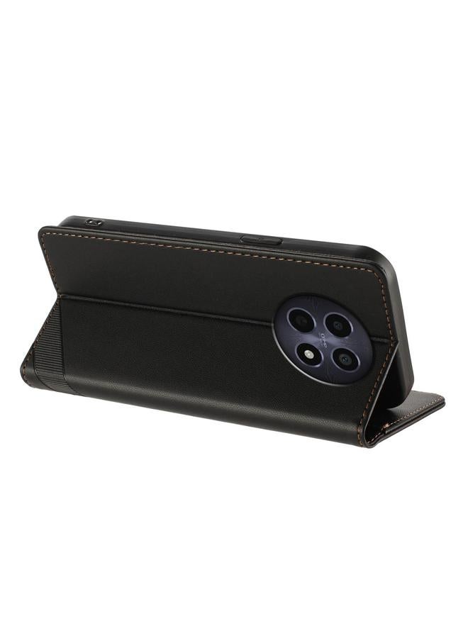 اس-توب جراب لهاتف Realme 12 5G، جراب هاتف جلدي عتيق متعدد الوظائف منقوش - Image 3