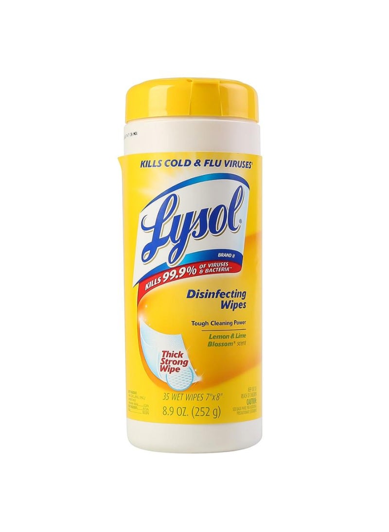 Lysol Citrus Sent Sanitizing Disinfecting Wipe