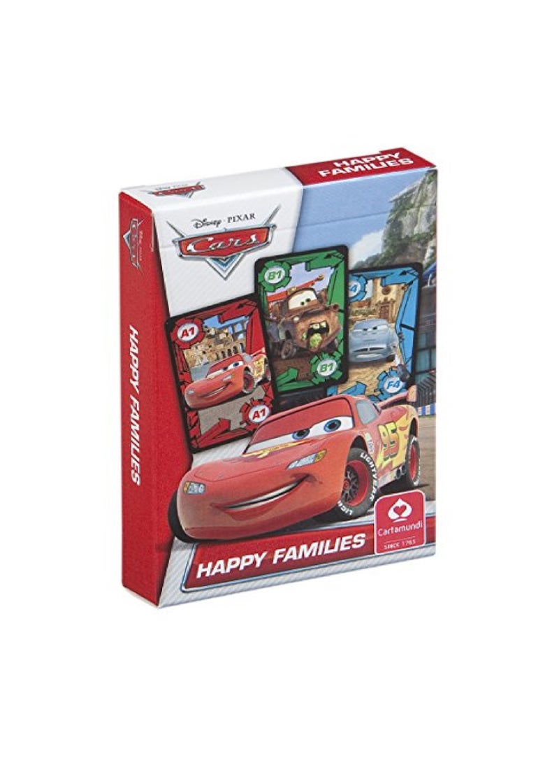 Cartamundi Disney Pixar Cars Happy Families Card Game