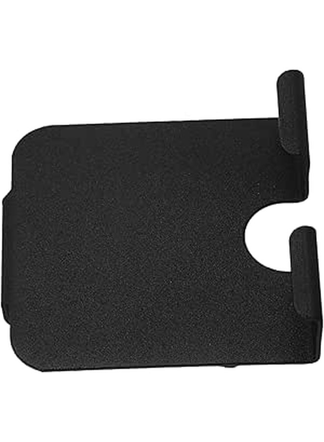 Black Metal Phone Stand Holder for Desk Smartphones Tablets Home Office Use - Image 1