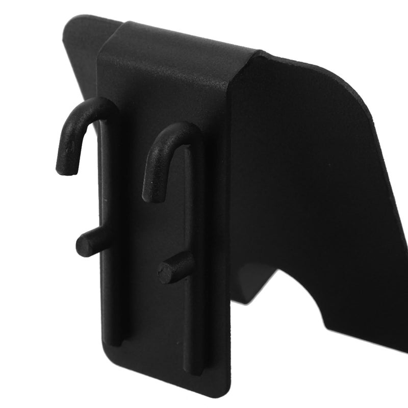 Black Metal Phone Stand Holder for Desk Smartphones Tablets Home Office Use - Image 4