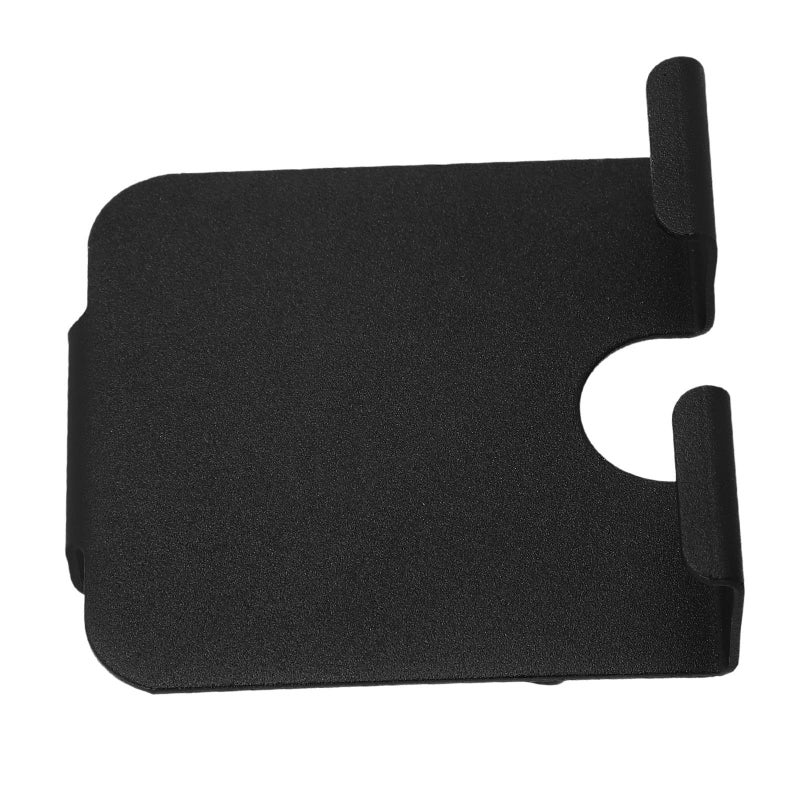 Black Metal Phone Stand Holder for Desk Smartphones Tablets Home Office Use - Image 2