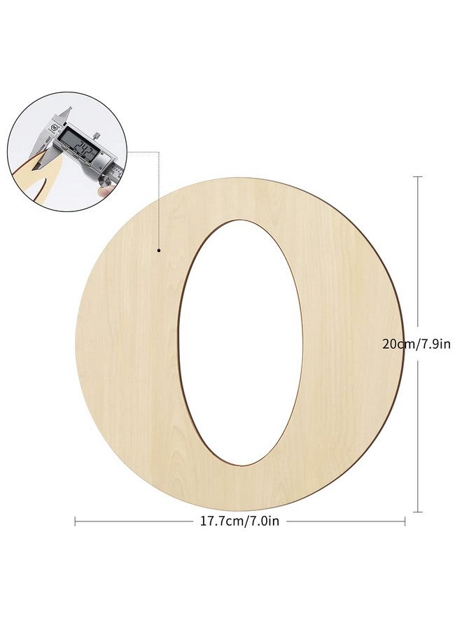 Worown 8 Inch Wooden Letter Welcome Wood Letters Unfinished Wooden Letters “Welcome“ For Wall Decoration - Image 3
