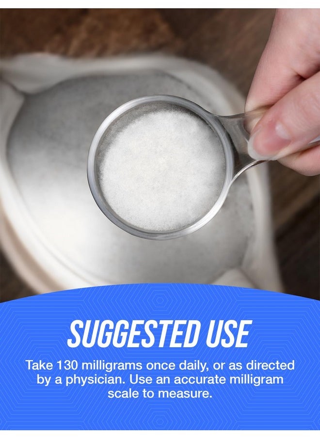 بالك سابلمنتس مسحوق غليسينات الزنك من BulkSupplements.com - مكمل الزنك، زنك 40 مجم، مكمل غليسينات الزنك لدعم المناعة - خالٍ من الجلوتين، 130 مجم لكل وجبة، 100 جرام (3.5 أونصة) (عبوة من قطعة واحدة)  - Image 4