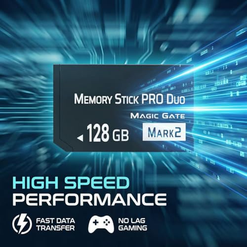 HSANYIUR 128GB Memory Stick Pro Duo MARK2 – Superior High-Performance Memory with Seamless Compatibility for PSP1000/2000/3000, Cyber-Shot DSC, DSLR & Handycam - Image 2