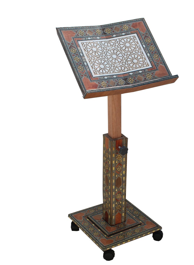 REBENUO Quran stand made of high quality Damascus wood - Image 3