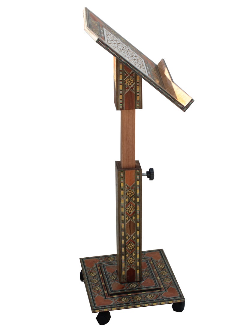 REBENUO Quran stand made of high quality Damascus wood - Image 4
