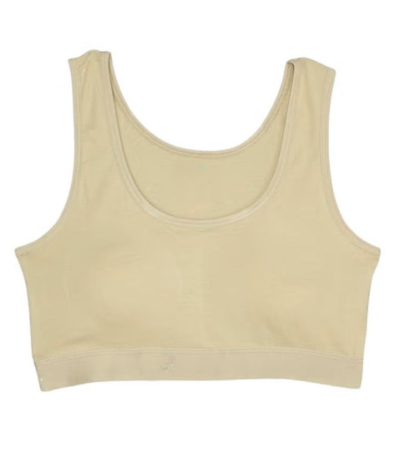 karma® Women Comfort Soft Padded Bra - Beige - Image 3