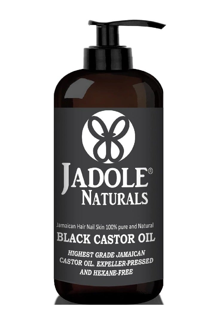 Jadole Naturals Jamaican Black Castor Oil | Enhance Skin Tone & Elasticity, Improve Hair, Lash & Brow - Image 1