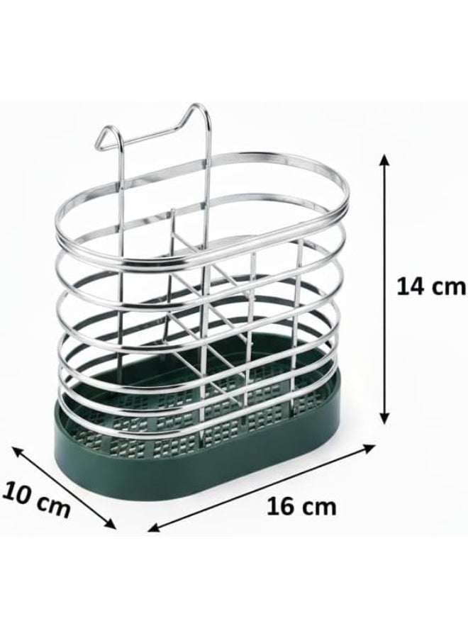 Spaceshoop Silverware Drying Rack for Forks  Knives  Spoons - Image 2