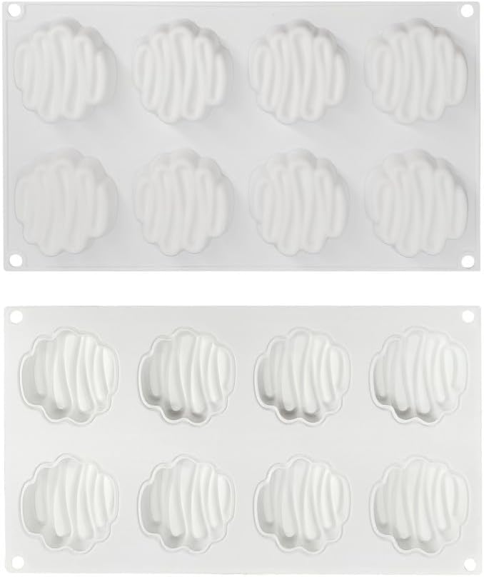 mostsom Silicone Mold Chocolate Decorating Mould DIY Cake Mousse Molds Baking Accessories Reusable Tools (Wave Shape F_11.6X 6.8X0.6inch) - Image 4