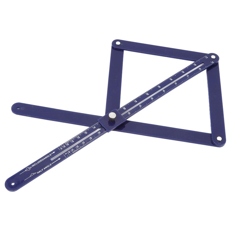 Precise Angle Protractor for Carpentry Measurement Multifunctional Plastic Tool - Image 3