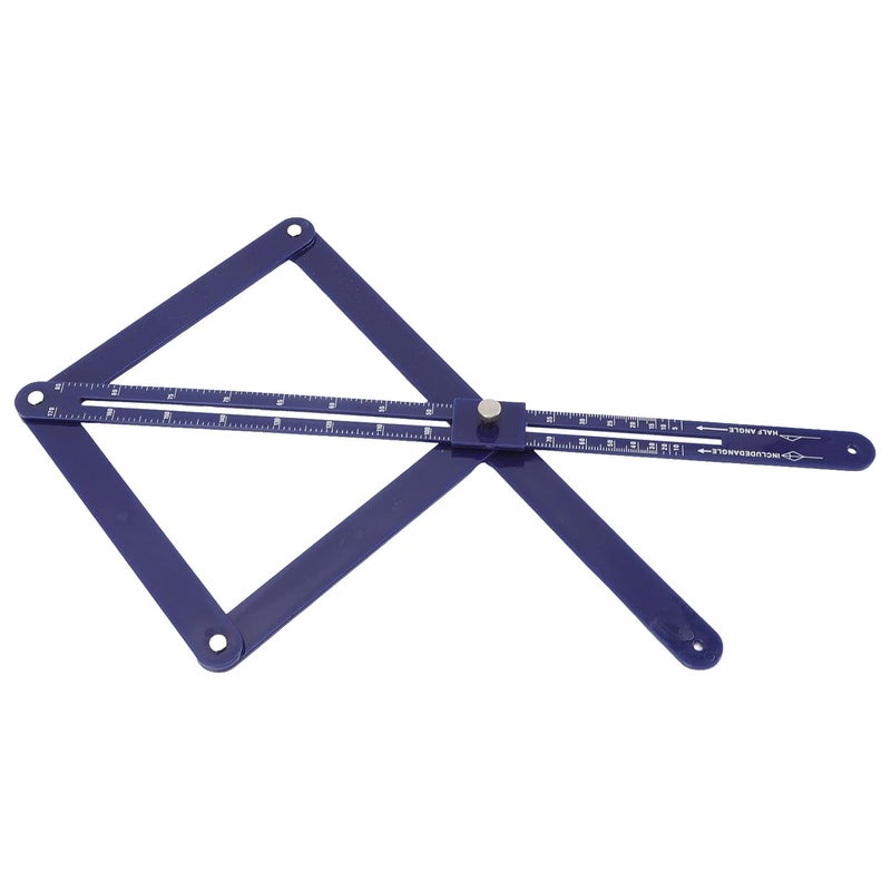 Precise Angle Protractor for Carpentry Measurement Multifunctional Plastic Tool - Image 2