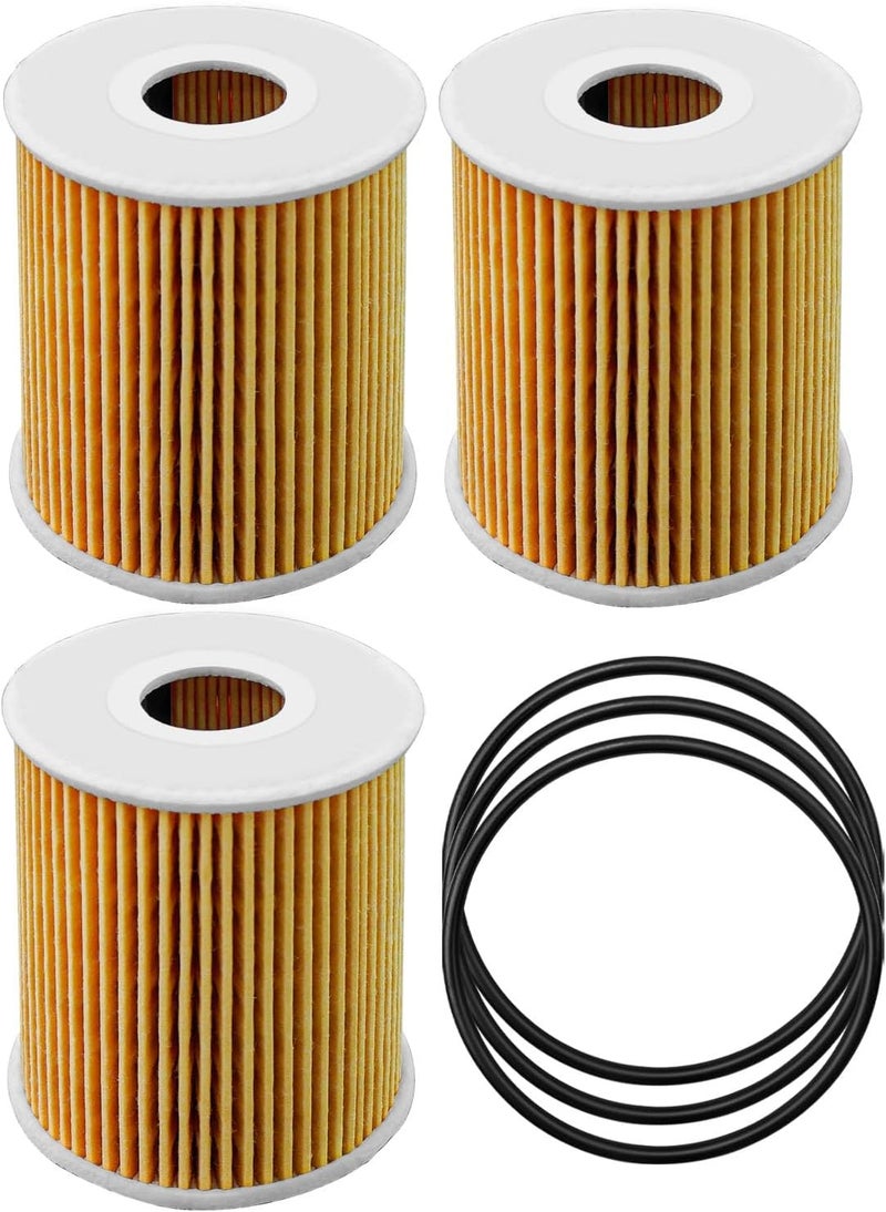 Vaticas Engine Oil Filters for Mini R52 R53 Cooper 2002-2008 - 3 Pack - Image 1