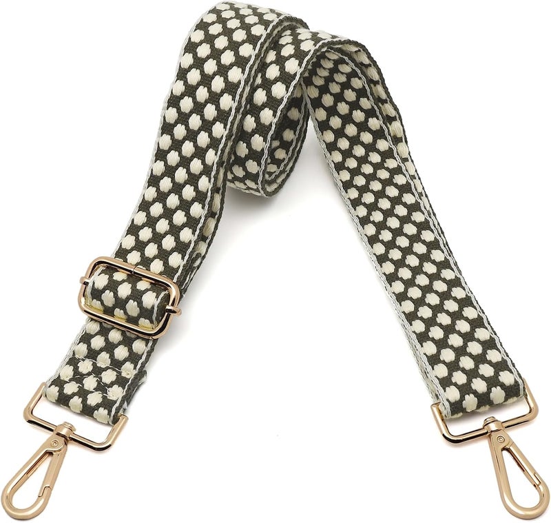 Kolti Purse Strap Replacement Crossbody Handbag Stripe Wide Adjustable - Image 1