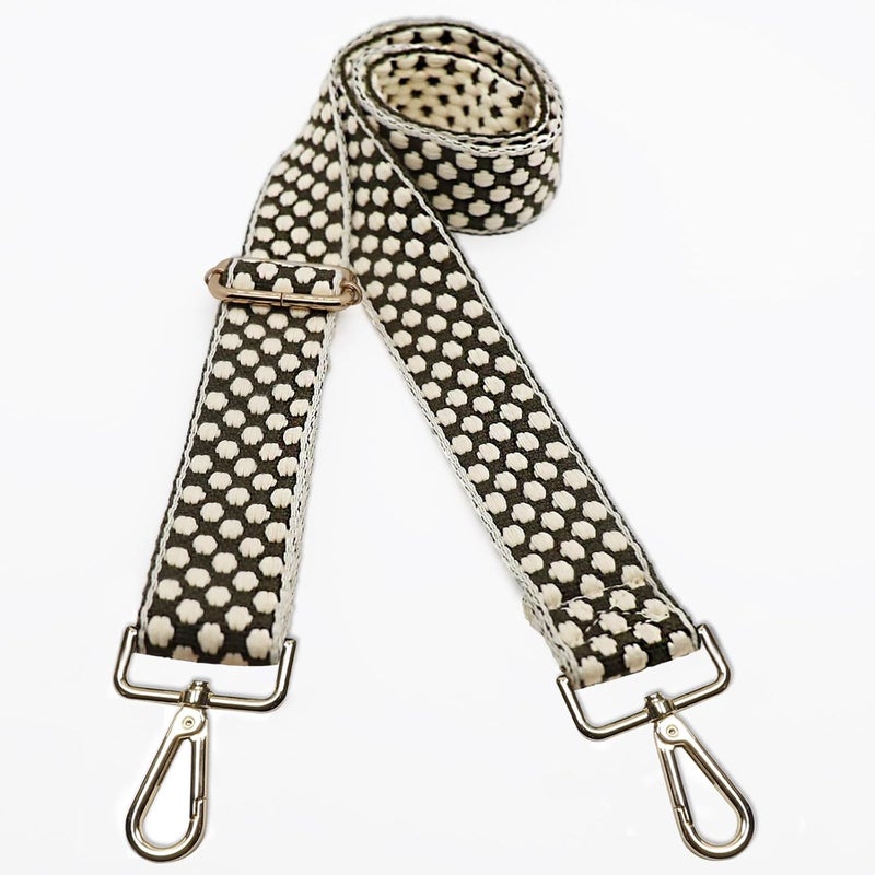 Kolti Purse Strap Replacement Crossbody Handbag Stripe Wide Adjustable - Image 4