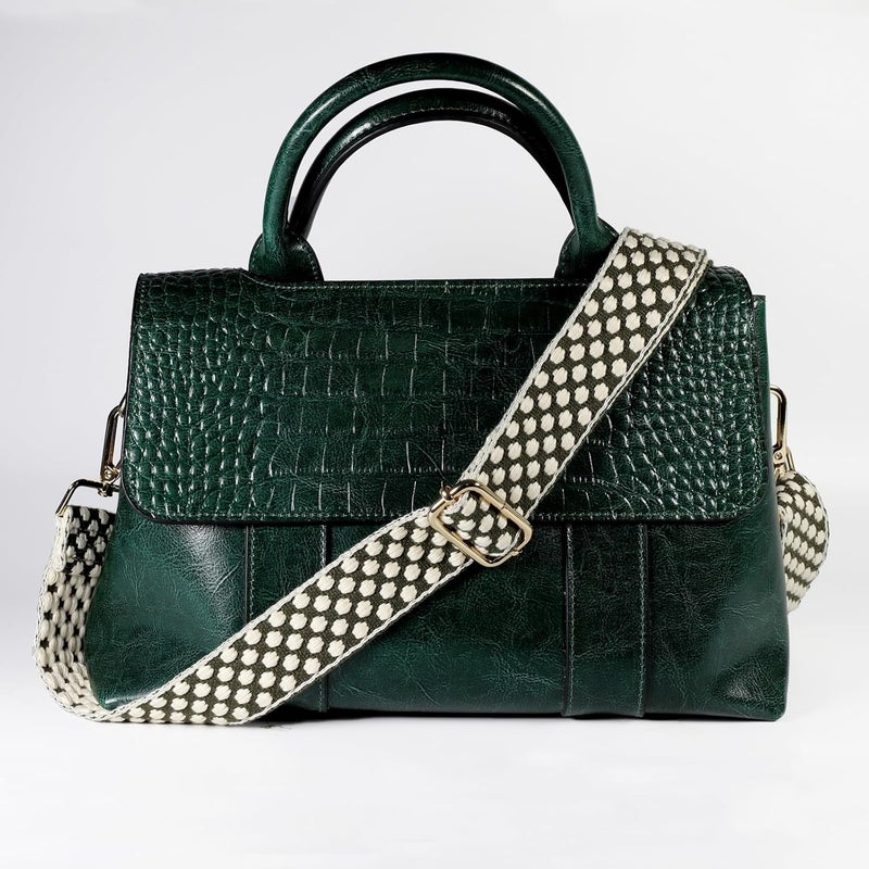 Kolti Purse Strap Replacement Crossbody Handbag Stripe Wide Adjustable - Image 3