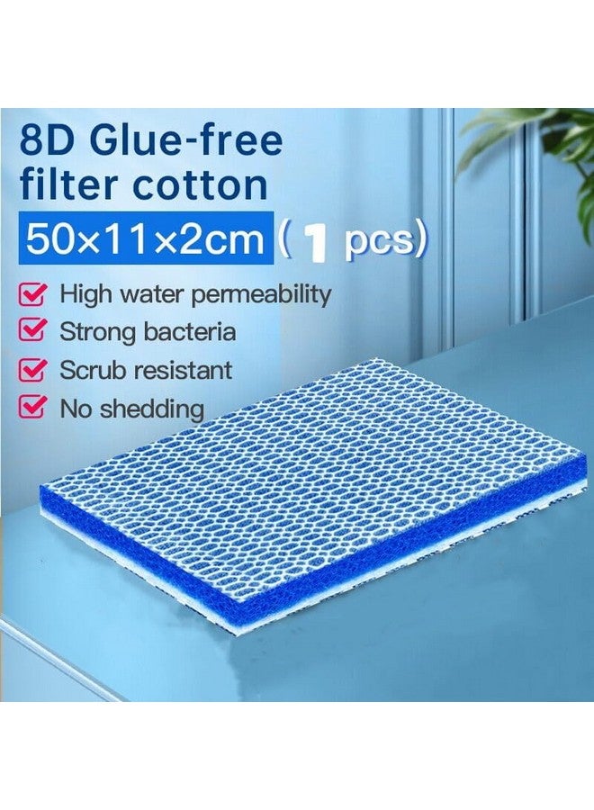 VAYINATO (Pack Of) 50 * 11 Cm Upgraded 8D Multi Layer Aquarium & Koi Pond Filter Media Sponge For Cyrstal Clear Water | Washable & Reusable, Essential Aquarium Accessories - Image 5