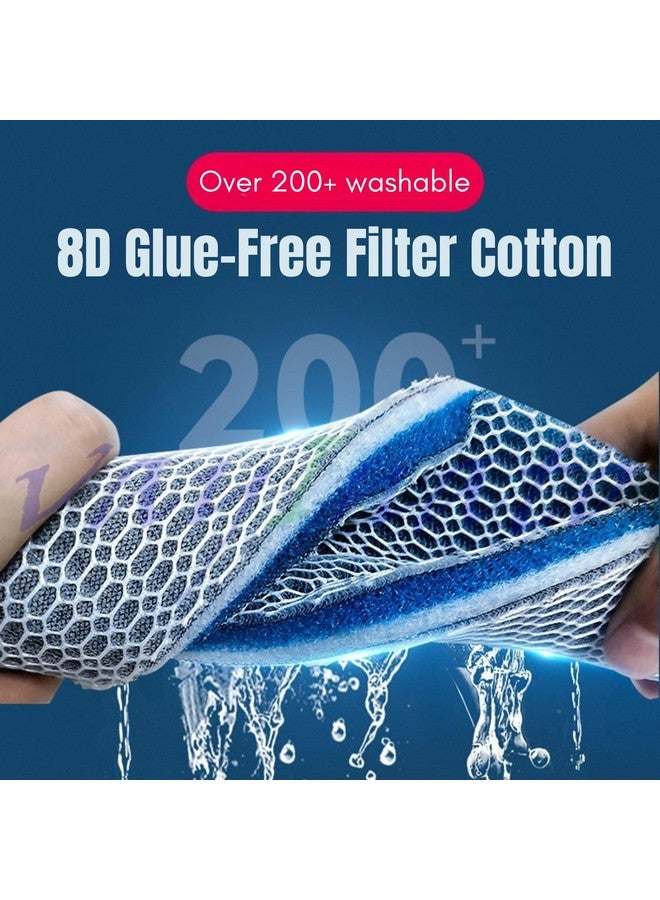 VAYINATO (Pack Of) 50 * 11 Cm Upgraded 8D Multi Layer Aquarium & Koi Pond Filter Media Sponge For Cyrstal Clear Water | Washable & Reusable, Essential Aquarium Accessories - Image 3