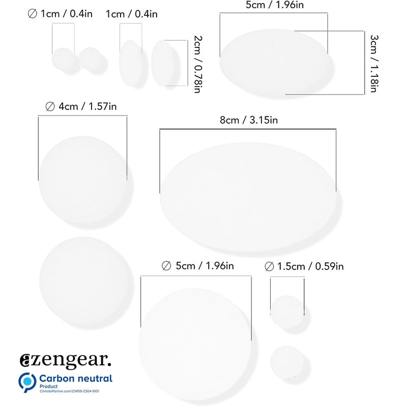 aZengear Repair Patches - Waterproof, Self-Adhesive, Tear-Cold-Heat-Resistant Polyester Fabric to Fix Down Jacket, Puffer, Snowsuit, Shoe, Tent, PVC, Clothing, Upholstery (Transparent) - Image 2