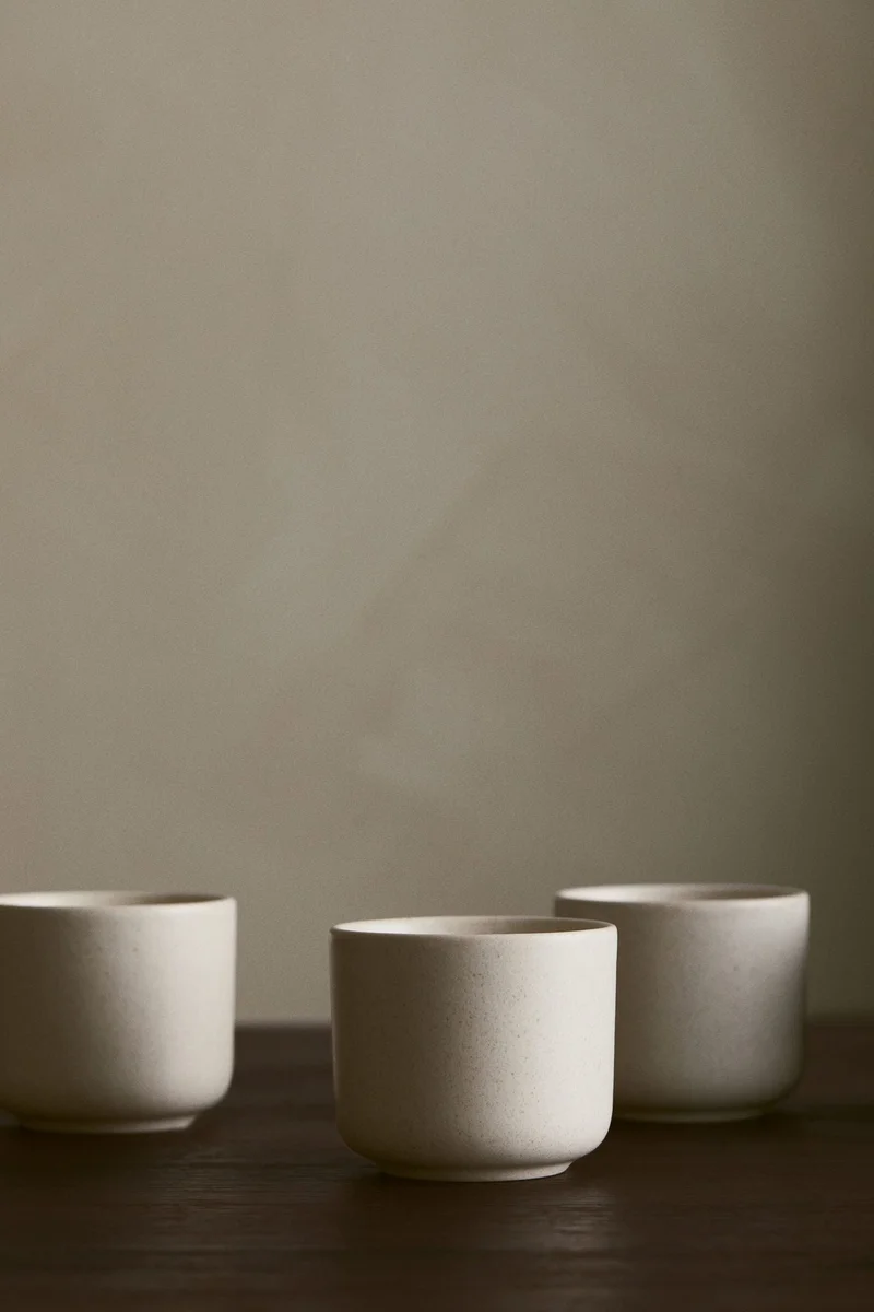 H&M 2-pack reactive-glaze mugs