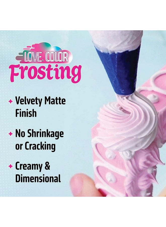 DecoArt Love, Color Frosted Frames Craft Kit: Create 2 Frames - Everything Included to Make Two Faux Bake Projects - Great Craft Project, Makes Great Gift - Image 5