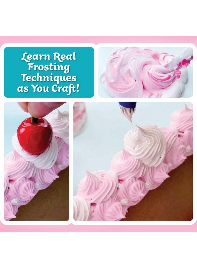 DecoArt Love, Color Frosted Frames Craft Kit: Create 2 Frames - Everything Included to Make Two Faux Bake Projects - Great Craft Project, Makes Great Gift - Image 4