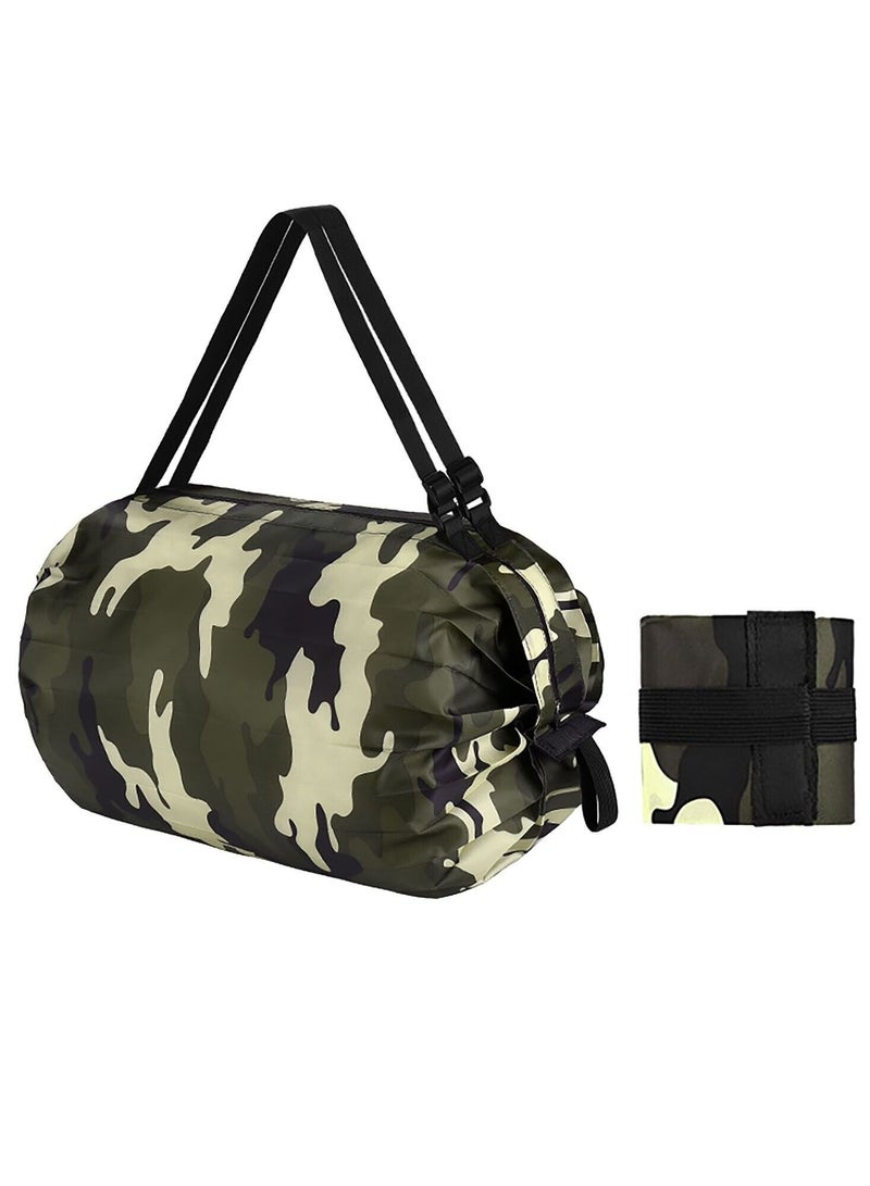 DubaiGallery Foldable Shopping Bag Waterproof Outdoor Travel Storage Bags Large-Capacity Portable Beach Bag Supermarket Grocery Bag - Image 2