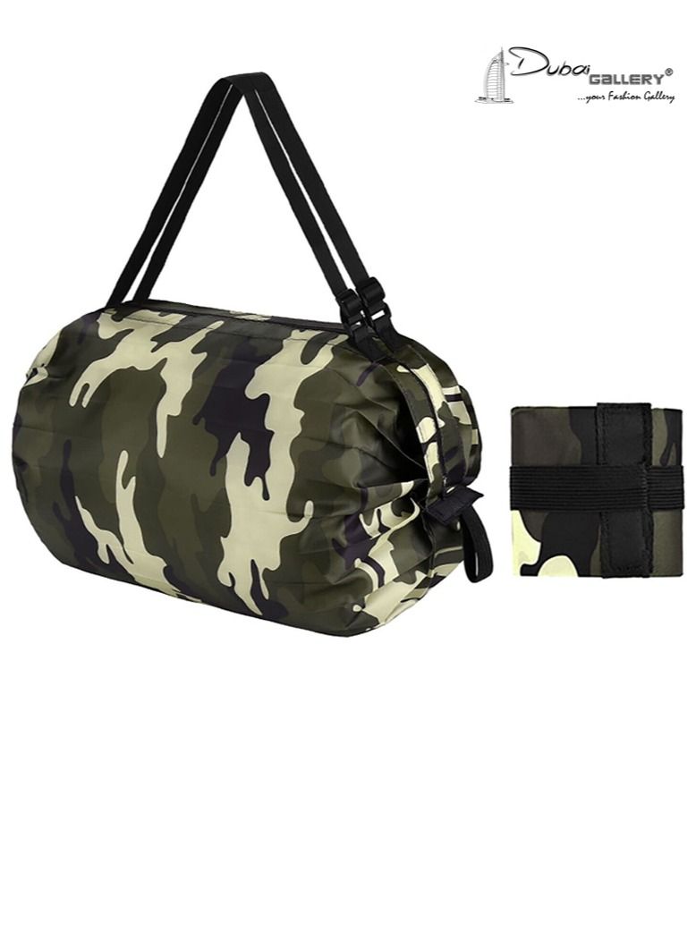 DubaiGallery Foldable Shopping Bag Waterproof Outdoor Travel Storage Bags Large-Capacity Portable Beach Bag Supermarket Grocery Bag - Image 1