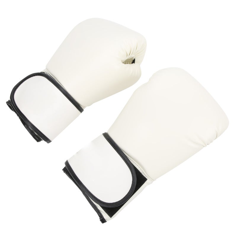 Adult Boxing Gloves: PU Leather High-Density Compressed Sponge Padding - Breathable Palm Vent Holes Fashionable Tiger Head Pattern Punching Bag Gloves for Adult Boxing Kickboxing MMA Training - Image 5