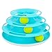 Our Pets Wobble Triple Chase Ball Track Interactive Cat Toy for Indoor Cats with Catnip Cat Toys Kitten Toys for Hunting and Chasing wRattling Rolling Balls - Image 3