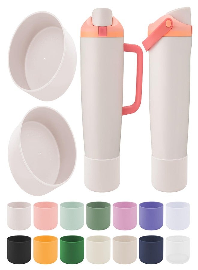 BKBY 2PCS Silicone Boot Compatible with Owala 30oz & 40oz FreeSip Sway Bottles & Tumblers, Protective Anti-Slip Bottom Cover Sleeve for Freesip Sway Tumbler - Image 1
