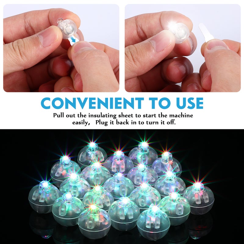 240 Pcs Balloon Lights Round Lamps Tiny for Party Birthday Festival Decorations - Image 2