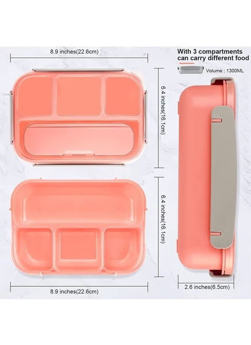 صندوق الغداء للأطفال ، صندوق غداء بينتو للبالغين ، حاويات غداء للبالغين / الأطفال / الأطفال الصغار ، صندوق غداء بينتو 1300 مل -4 حجرة ، ميكروويف وغسالة صحون وفريزر آمن ، BPA Fre (وردي) - pzsku/ZEEABA284145CA7F80A40Z/45/_/1724311637/e7b09eb6-829a-4380-abf1-a72ac6e169e2