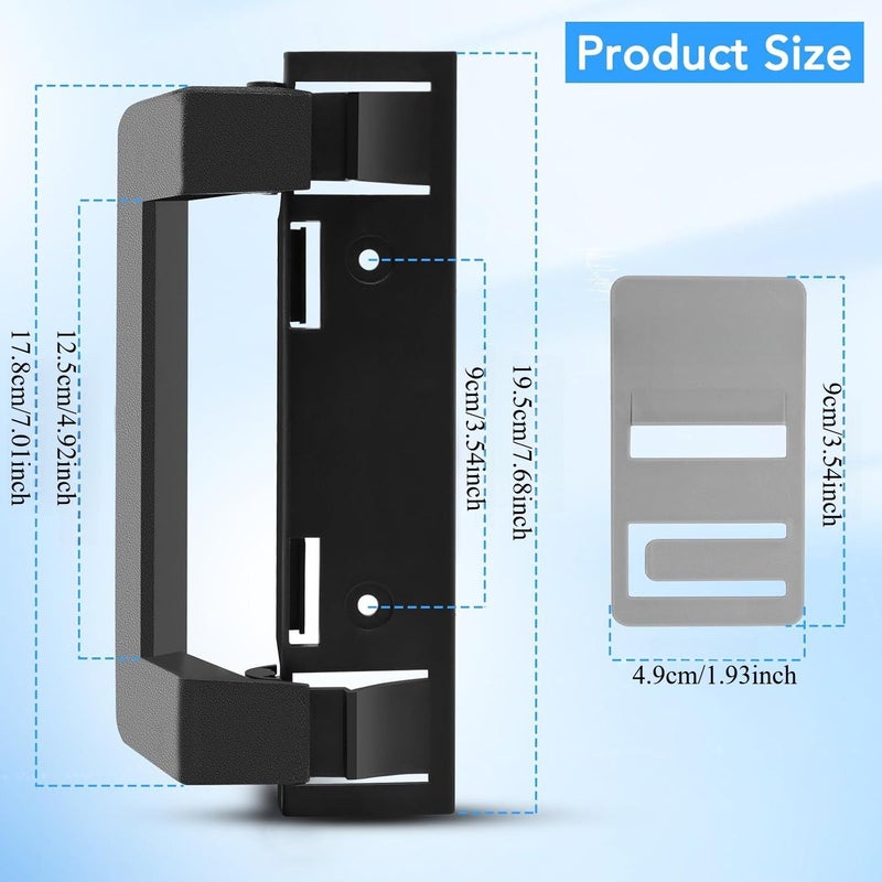 1pc RV Refrigerator Door Handle For Dometic DM2872 DM2672 DM2682 DM2882 Replacement With Airing Card For RV Camper - Image 1