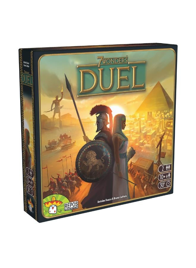 Repos Production 7 Wonders: لعبة Duel Board للاعبين، للأعمار من 10 سنوات فما فوق