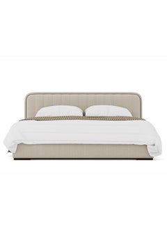 A to Z Furniture Kosmo K35 Bed 160x200cm Queen size Bed in Beige Color  - Image 1