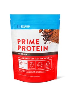 Equip Foods Prime Protein Powder | Clean, Grass Fed Beef Protein Isolate | Carnivore Protein Powder | Paleo, Keto Friendly | Gluten, Dairy Free | Helps Build & Repair Tissue | 30 Servings, Chocolate - pzsku/ZEEAC1CCBE5C52801C6E3Z/45/_/1740202620/e5b71c0f-5203-46f0-9b4c-d8edb4514db7