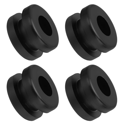 JAVIK Rubber Heel Guard Grommets 4Pcs Fit for Yamaha Warrior 350 1990-2004 Banshee 350 1990-2006 Blaster 200 1990-2006 OEM# 90480-18411-00 - Image 1