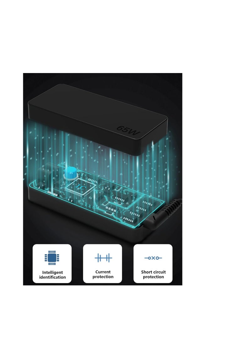 Terabyte Charger USB-C 65W for Lenovo Dell Samsung HP Chromebook Type C USB-C Series Laptop AC adapter - Image 4