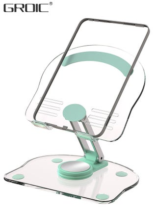 Acrylic Foldable Cell Phone Stand, iPad Adjustable Height and Angle Stand for Desk, Transparent Clear Cell Phone Holder Stand for Desk, Desktop, Desk Accessories, Suitable for All Smart Device 4.7-13i - pzsku/ZEEAC433D52F9D62731F8Z/45/1746219468/1eda573f-2f2b-4d42-84a6-45ad1cae589f